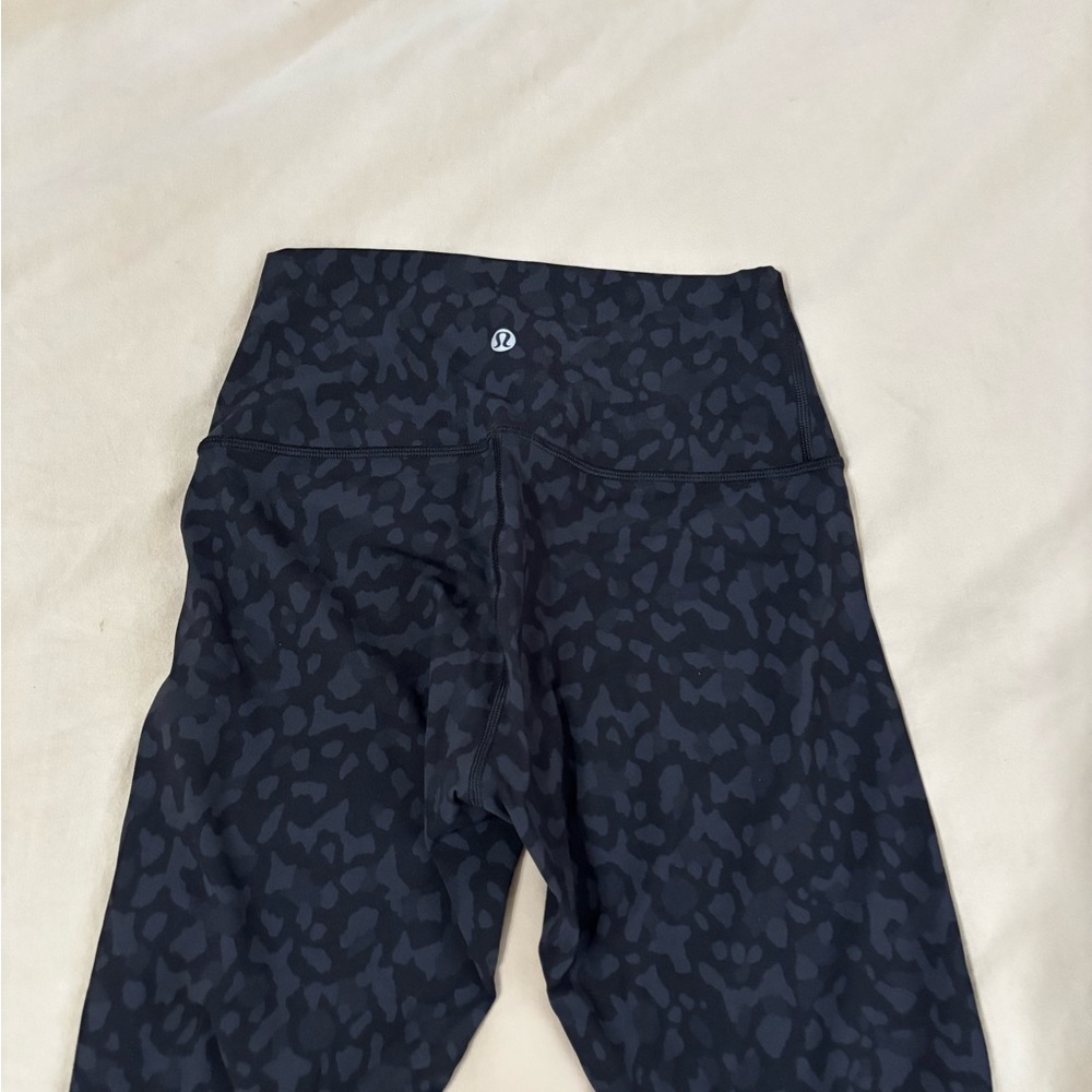 Lululemon Wunder Under High Rise  25” Patterned Leggings